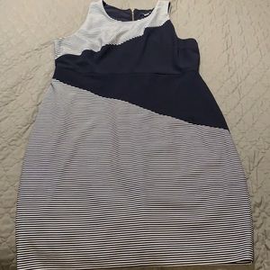 Tommy Hilfiger Navy Blue Stripped Dress